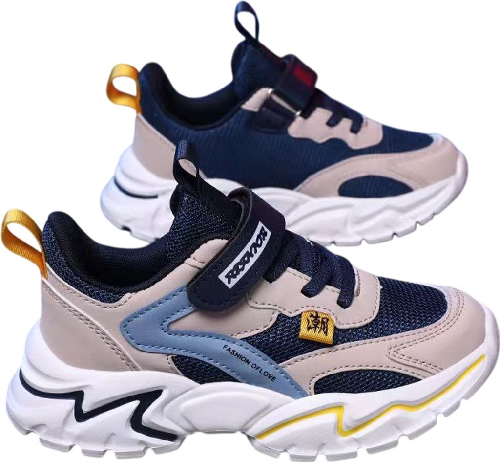 ASKSA Kinder Turnschuhe Jungen Maedchen Sportschuhe Leicht Laufschuhe Outdoor Sportschuhe Sneaker Atmungsaktiv Kinderschuhe,Khaki,30