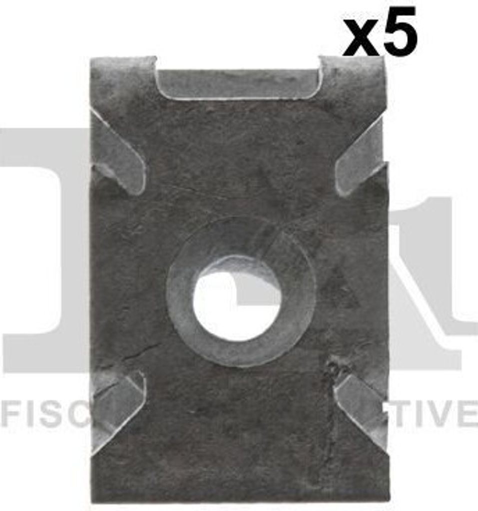 5x FA1 Clip Zier- / Schutzleiste 11-40119.5 für VW Golf VII Schrägheck (5G1, BQ1, BE1, BE2) 11mm