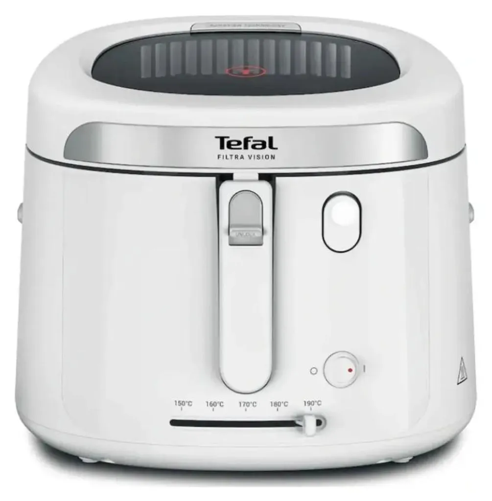 Friteuse 2,1L Tefal Filtra Vision FF2541E0 Métal - Système Anti-Odeur