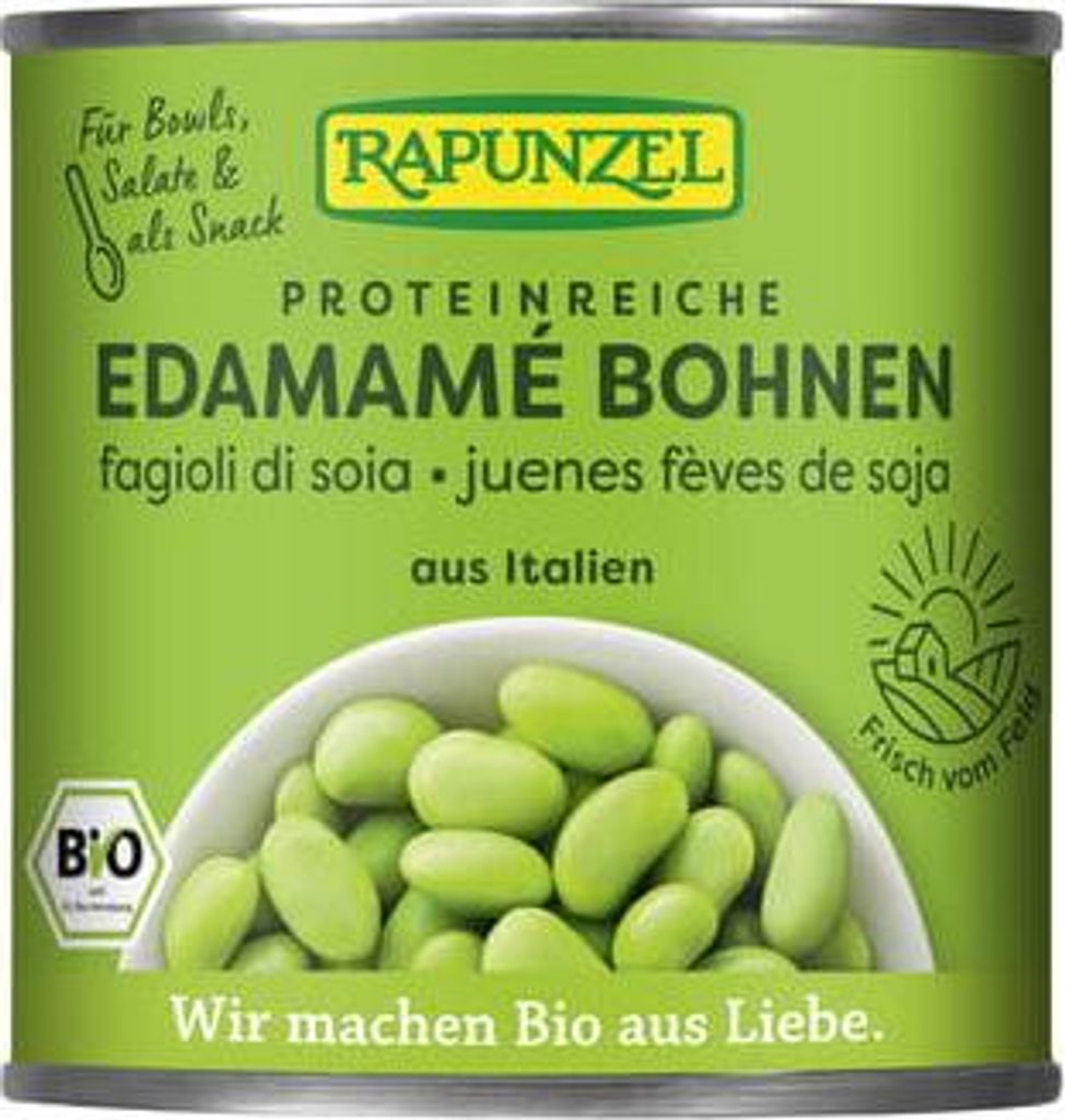 SOJA EDAMAME W ZALEWIE BIO 200 g (130 g) - RAPUNZEL