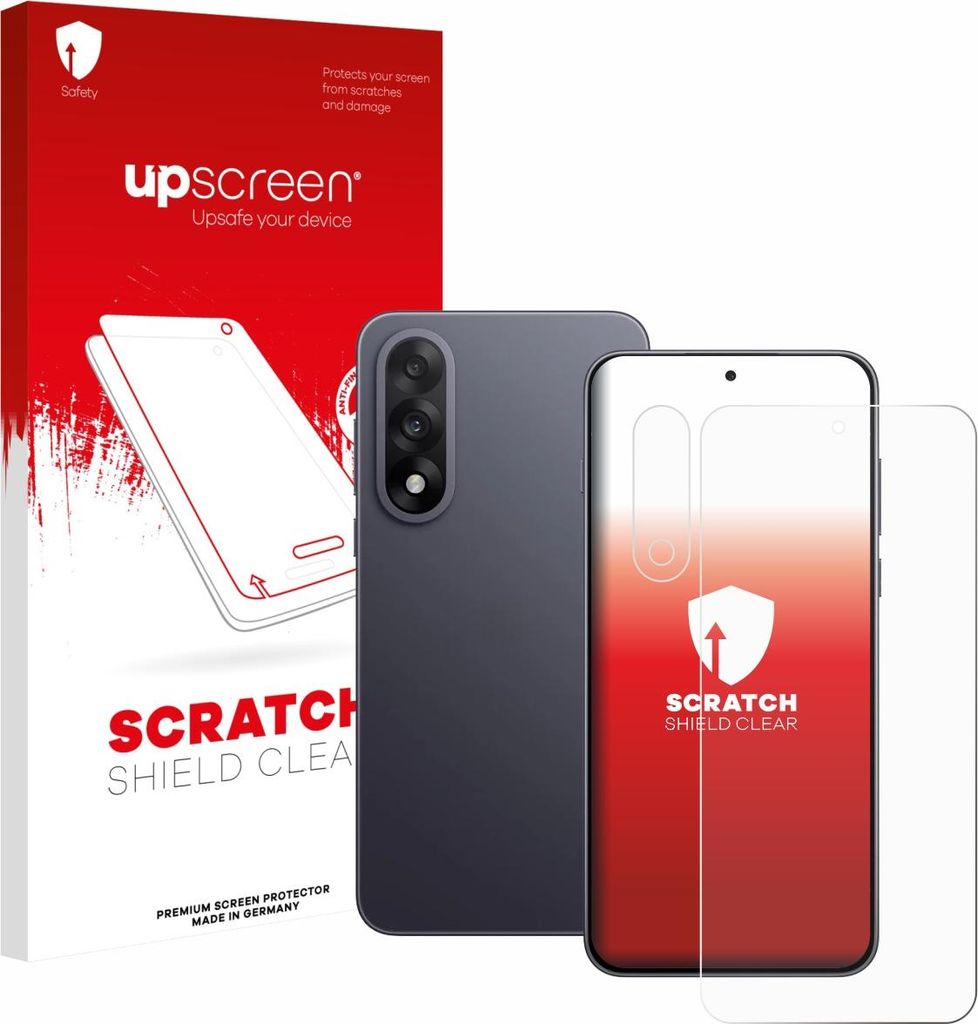 upscreen Schutzfolie für OnePlus Nord 5 (Display+Kamera) Displayschutz Displayschutzfolie Folie Klar Transparent