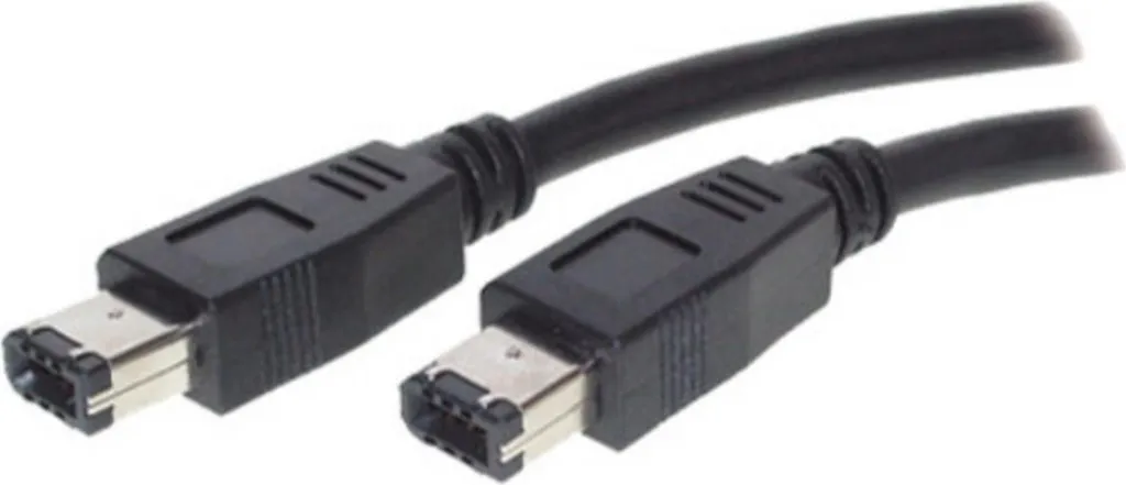 Câble FireWire 400 MHz 6 Broches 5 mètres S/CONN Connectivité Maximale