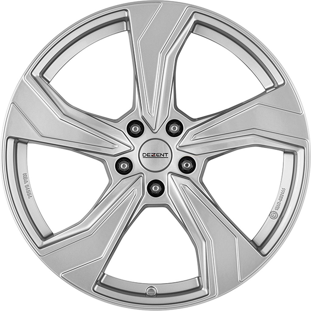 4x DEZENT Felge KB silver 8x19 ET46 5x112 TKB9K8SA46E kompatibel mit BMW 1 (F40) 1 (F70) 2 Active Tourer (F45) 2 Active Tourer (U06) 2 Gran Coupe (...