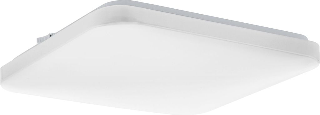 EGLO LED Deckenlampe Frania, 1 flammige Deckenleuchte, Material: Stahl, Kunststoff, Farbe: Weiß, L: 33 cm