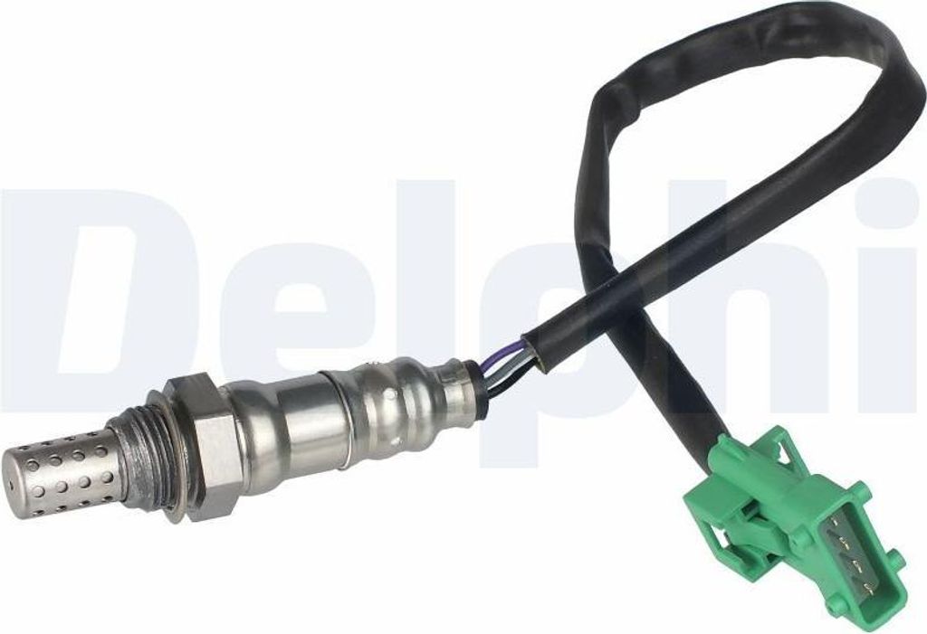 DELPHI Lambdasonde passend für PEUGEOT 206 Schrägheck (2A/C) Planarsonde Beheizt 400mm ES20245-12B1