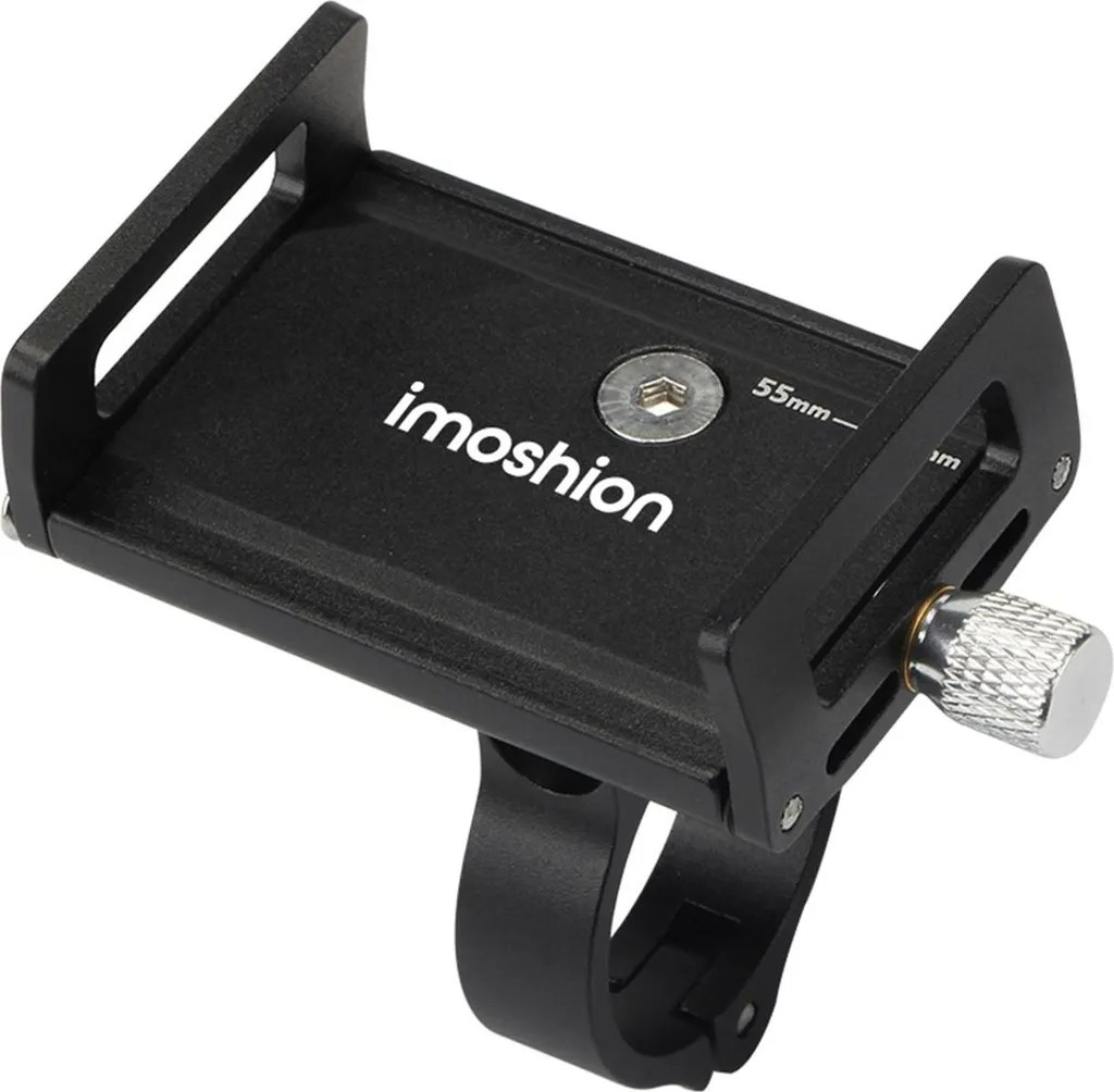 Supporto Cellulare imoshion Alluminio - Per Bici e Moto - Nero