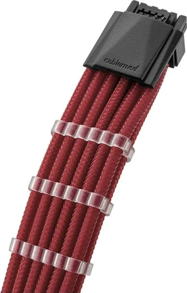 Câble GPU 12VHPWR pour Alimentation Corsair : ModMesh Pro Rouge 60 cm