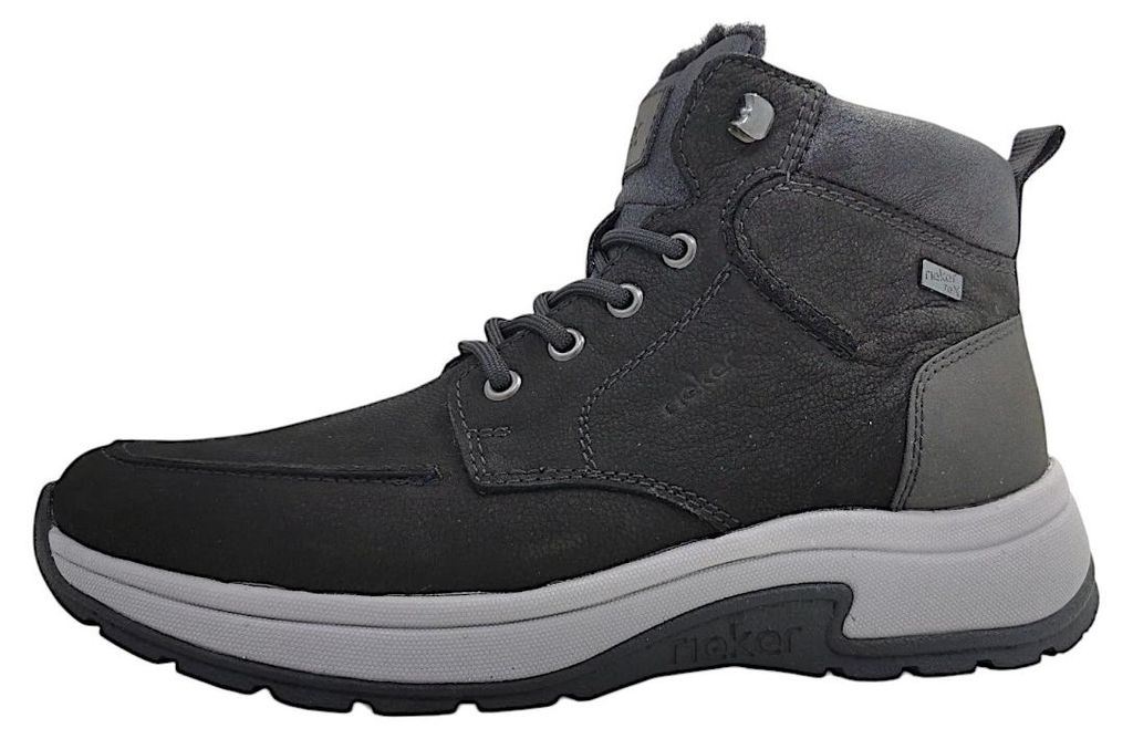 Botas de invierno para hombre Rieker, color negro, para uso Imagen del producto 