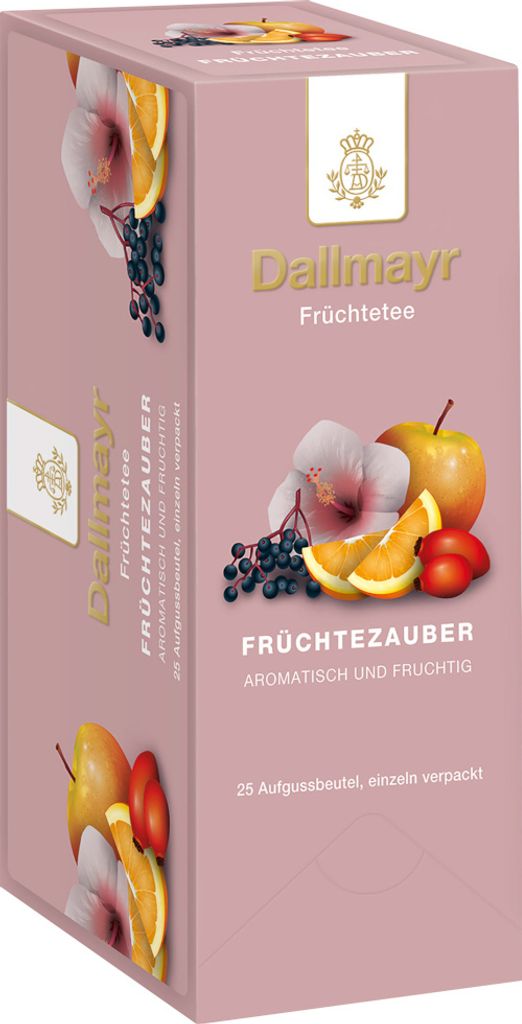 Dallmayr 577025020 Früchtezauber Tee 25 Portionen Immagine del prodotto 