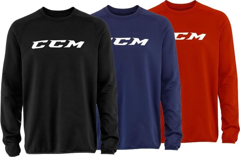 CCM LOCKER ROOM TOP JR, Größe:Junior 120, Farbe:rot