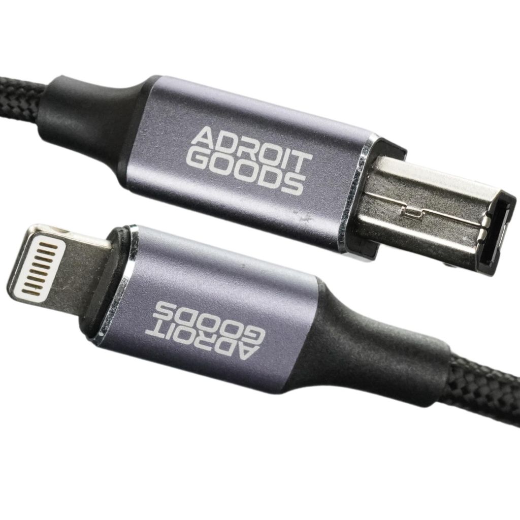 Lightning-auf-MIDI-Kabel USB 2.0 – Produktbild 