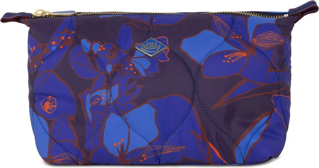Oilily Camila Cosmetic Bag Eclipse Bleu - Trousse de Maquillage Chic