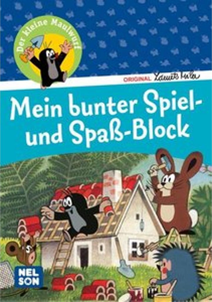 Der kleine Maulwurf: Mein bunter Spiel- und Spaß-Block