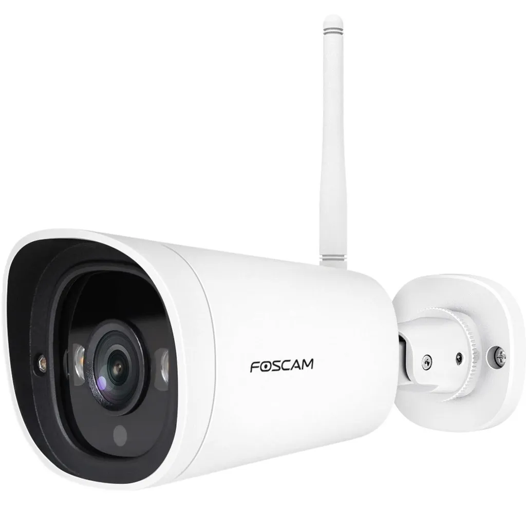 Caméra WiFi Extérieure 2K Anti-Intrusion Foscam G4C Vision Nocturne 20m