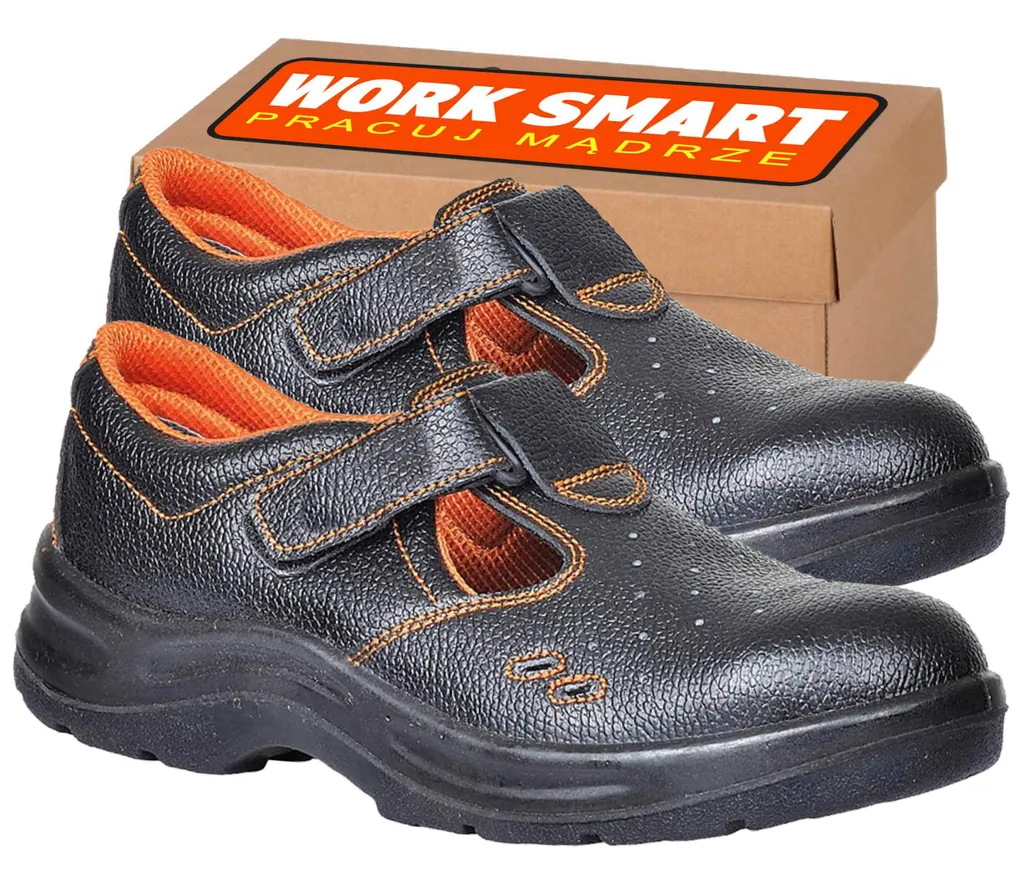 Sandale de sécurité Steelite Ultra S1P FW06 Taille 44 en Cuir Noir