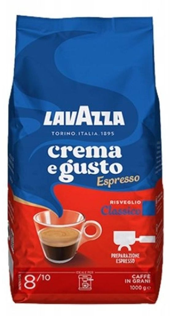 Café en grains Lavazza Crema e Gusto Classico, 1 kg Image du produit 