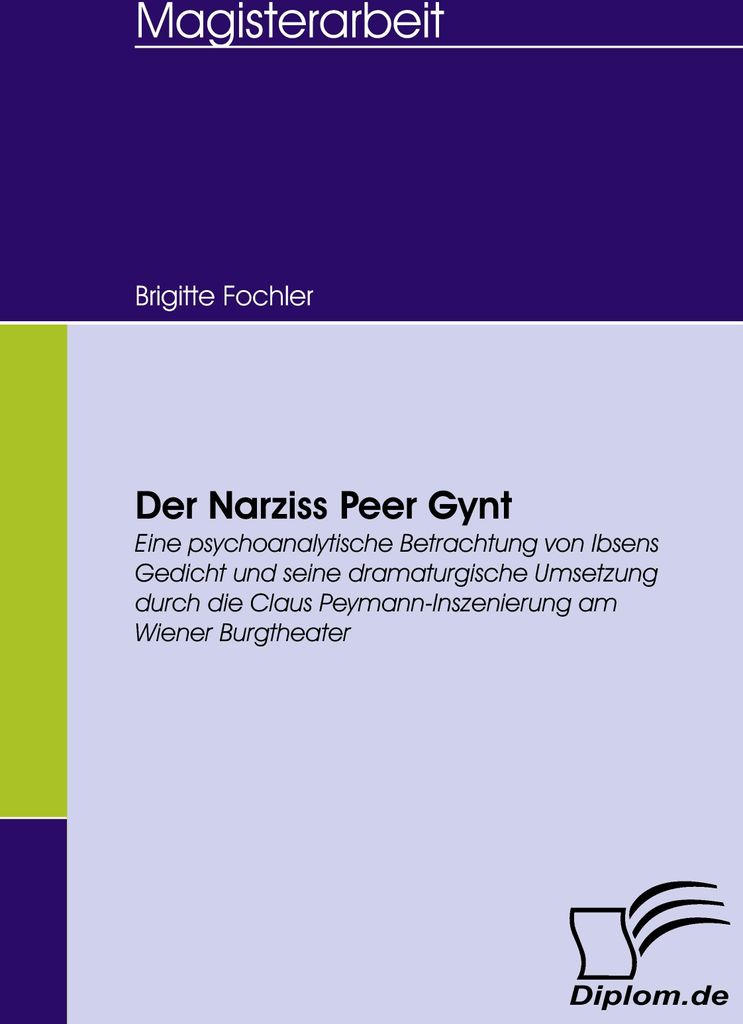 Der Narziss Peer Gynt