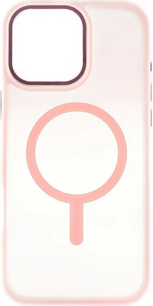 Cover iPhone 16 MagSafe Robusta Rosa | Bumper Anti-Caduta Opaco