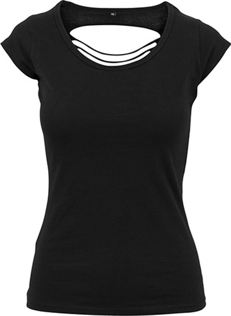 Build Your Brand BY035 - T-shirt da donna con taglio Immagine del prodotto 