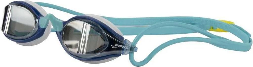 Finis Circuit2 Schwimmbrille Mit Spiegelglas Blau Herren,Damen Blau One Size