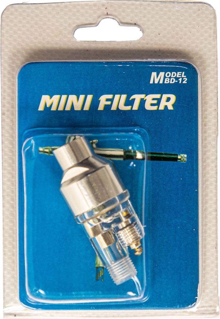 Minifilter Wasserabscheider Pistolenfilter 4930 ABS 12, HS-F4, BD-24