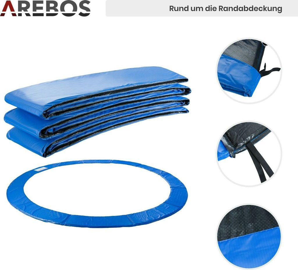 Siatka zabezpieczająca do trampoliny + osłona krawędzi 305 Zdjęcie produktu 5