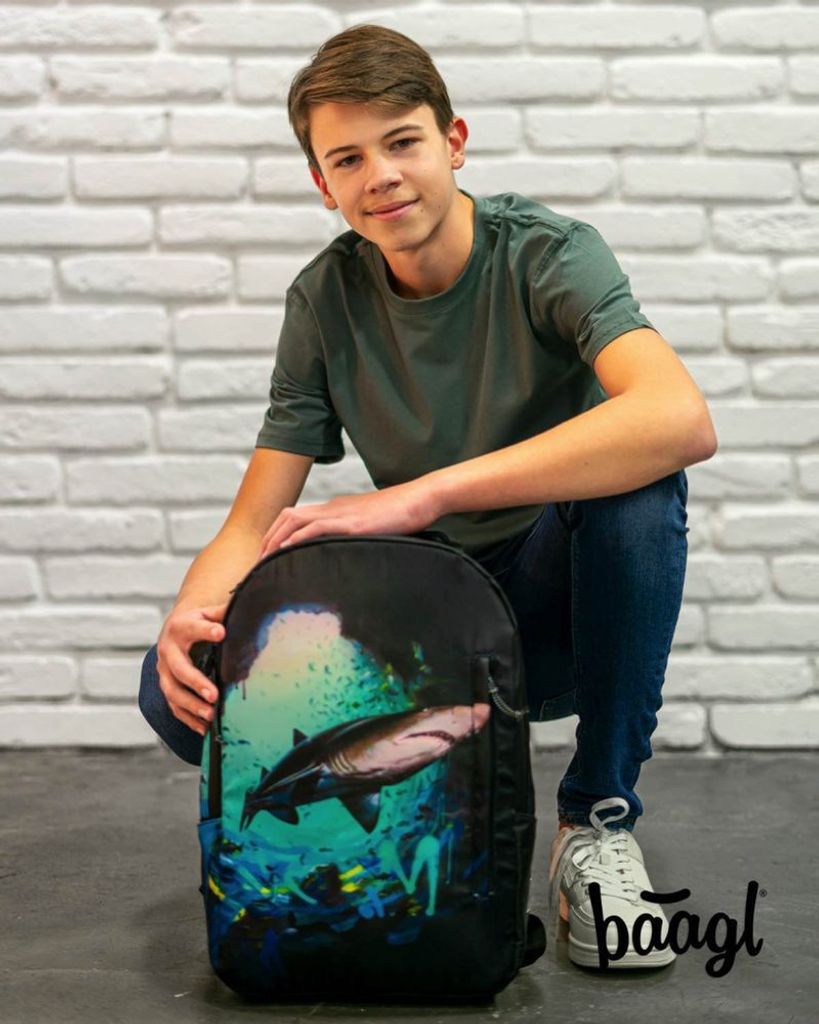 Baagl Rucksack Daypack Teenager Studenten Tagesrucksack Produktbild 15