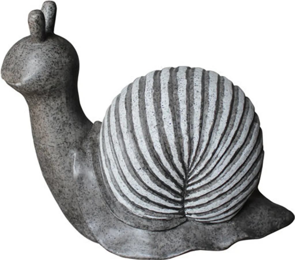 Objet Déco Escargot en Grès Poli : Finissez-en avec la Déco Banale