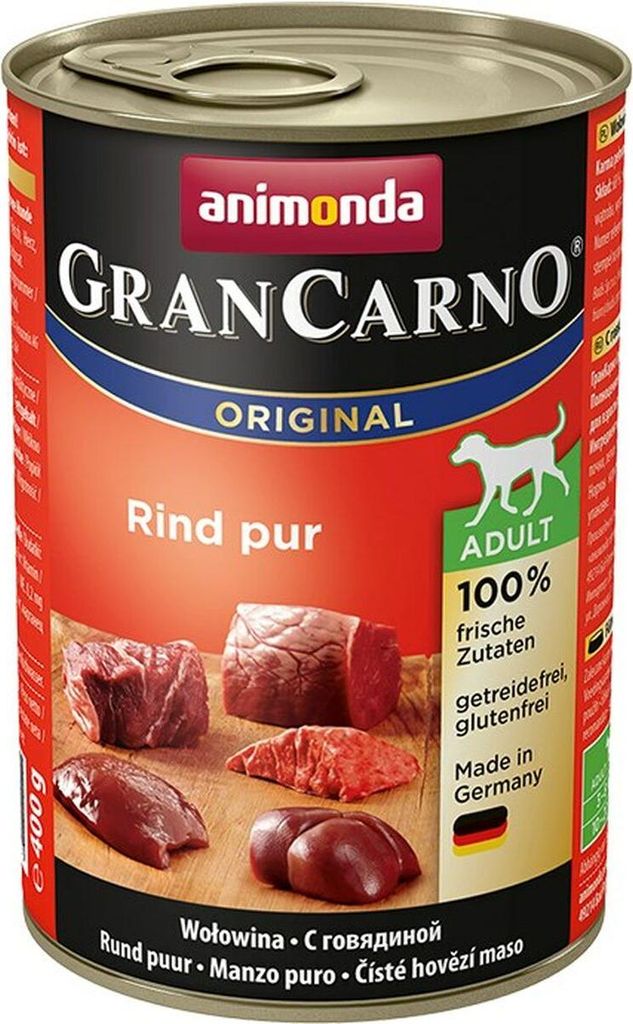 Animonda Dog Dose GranCarno Adult Rindfleisch pur 400g