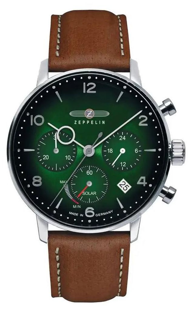 Zeppelin LZ 129 Hindenburg Solar Chronograph Herrenuhr Produktbild 