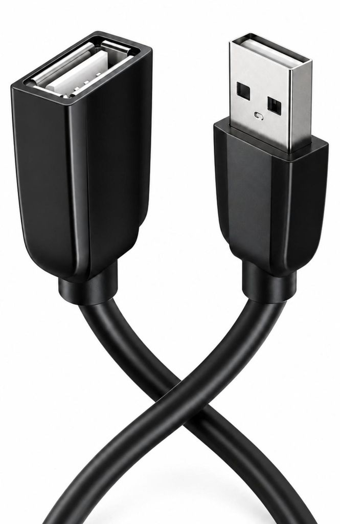 USB Verlängerungskabel 2.0 3m Stecker auf Buchse USB Produktbild 