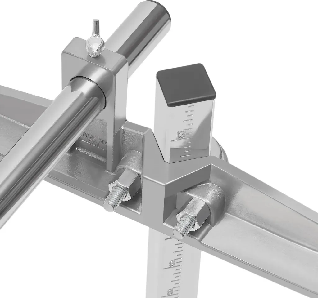 Guide de Tronçonneuse Largeur 91 cm en Argent pour Sciage de Planches Pro