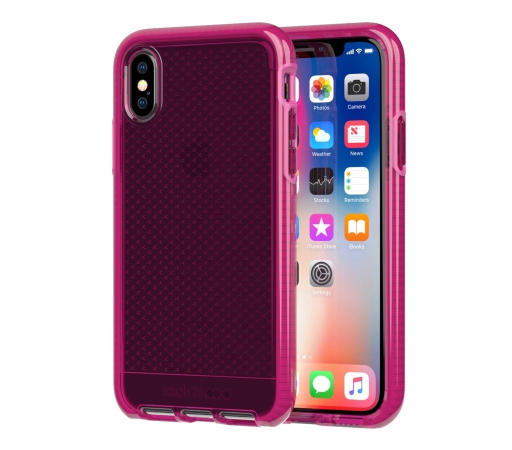 Evo Check Cover Fuchsia für Apple iPhone X/XS
