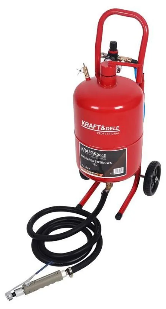 Unité de sablage à siphon 19 L pour rénovation carrosserie et métal