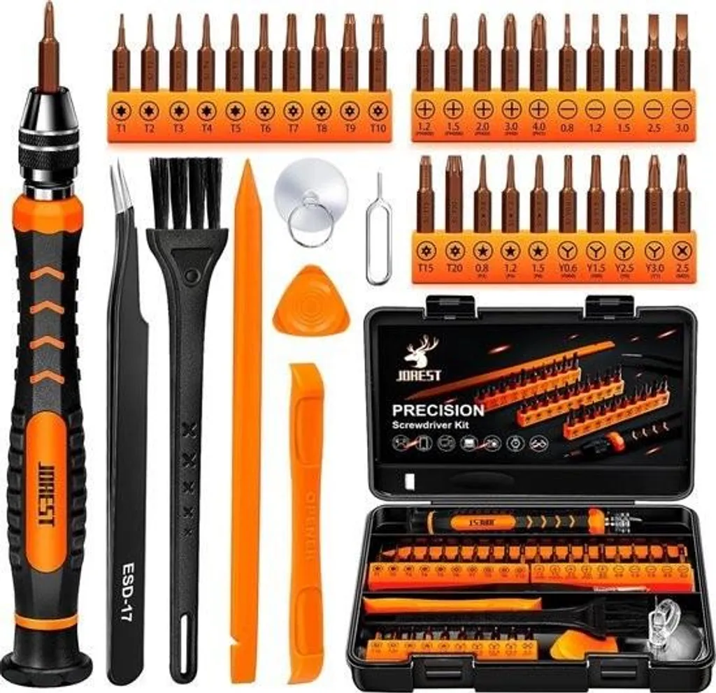 JOREST 38 Pezzi Set Cacciaviti Precisione Professionali Torx iPhone PS4