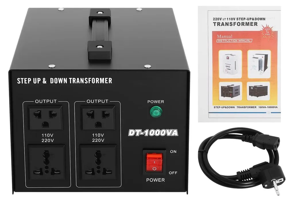 Transformateur Électrique Réversible 110V vers 220V - Puissance 800W - 3