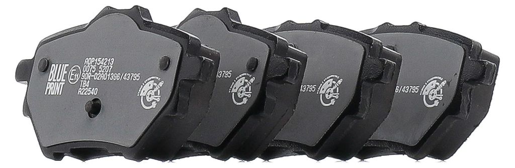 BLUE PRINT Bremsbeläge Satz Hinten für OPEL Corsa F ADP154213