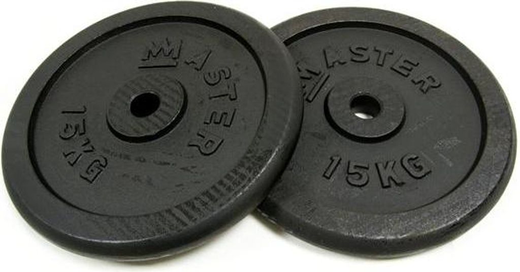 Disque MASTER 15 kg métal (paire) Image du produit 