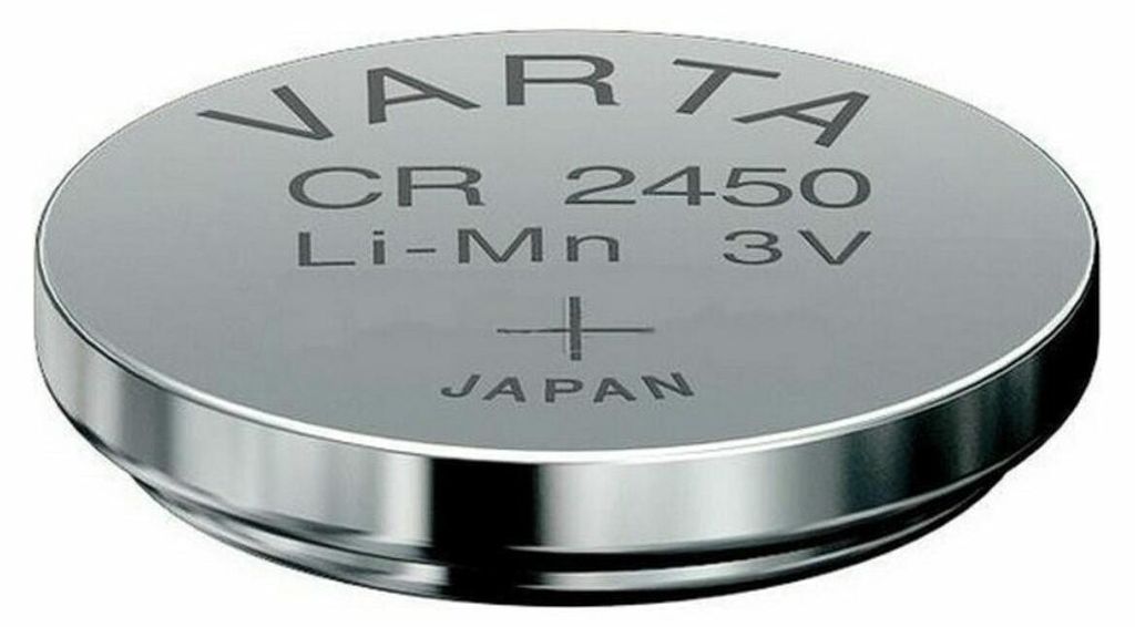 Lithium Button Cell Battery Varta CR2450 3 V CR2450 560 mAh Image du produit 