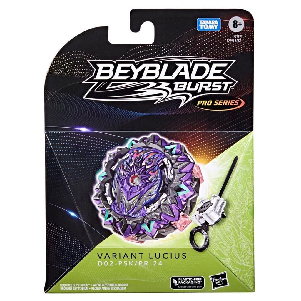 Hasbro F7799 - Beyblade Burst - Pro Series - Variant Lucius D02-PSK PR-24