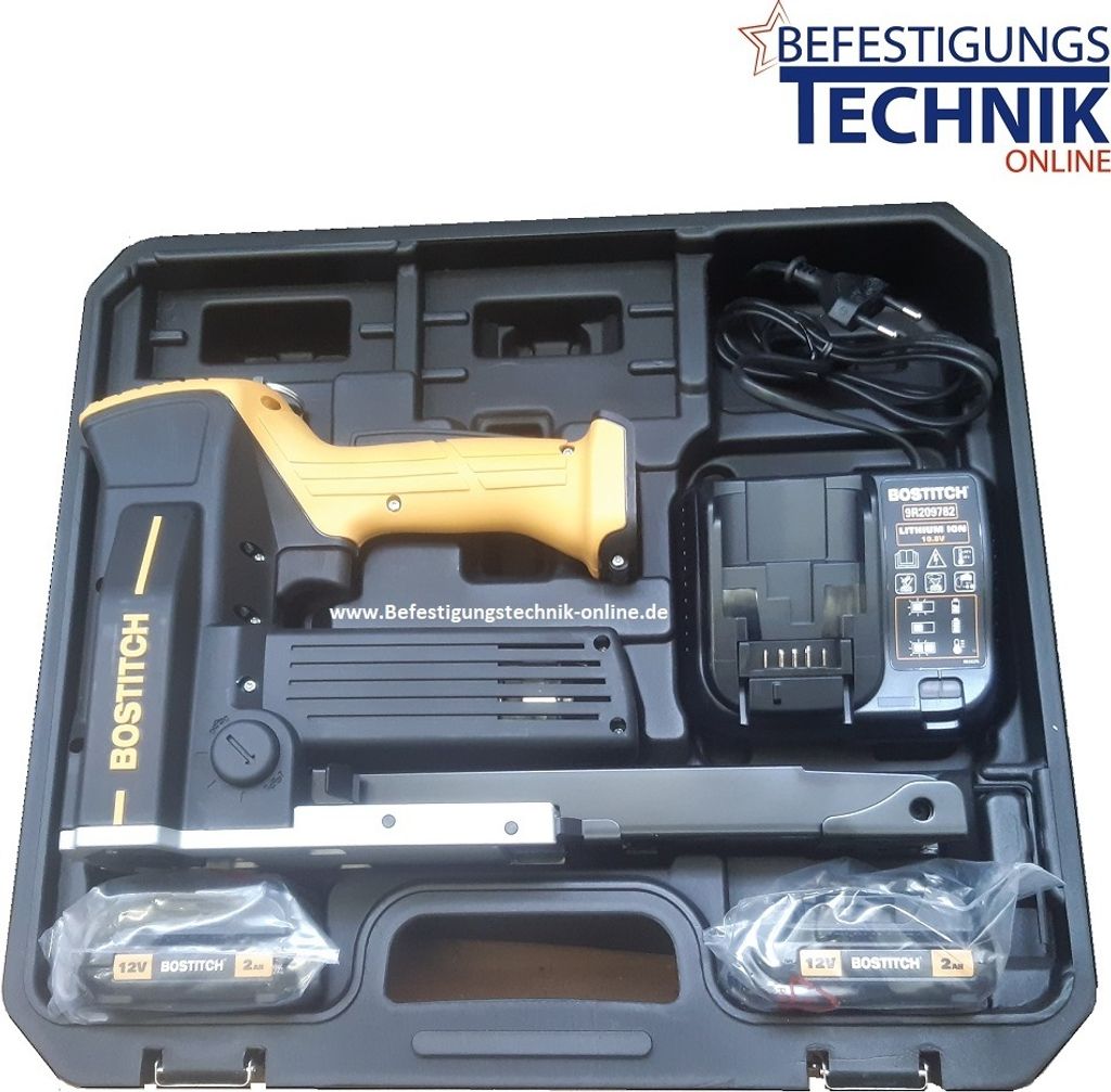 Bostitch DSA-3519-E 15-19mm 2x Akku 2,0Ah Produktbild 