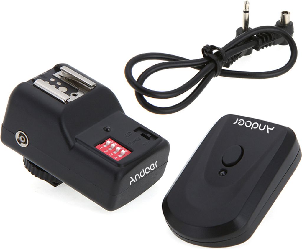 Andoer 16 Kanaele Radio drahtlose Remote Speedlite-Flash-Trigger-Universal