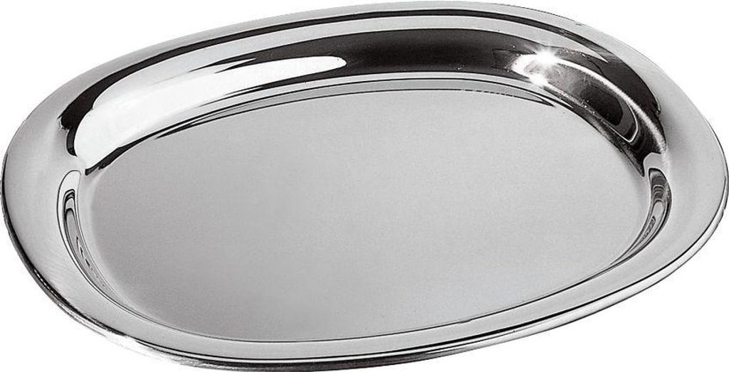 Alessi Flat Dish, Mirror Polished (Art.-Nr. JM13/42 L, EAN 8003299862665)
