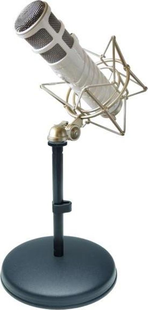 Rode Podcaster Mikrofon mit Spinne mit Tisch-Stativ