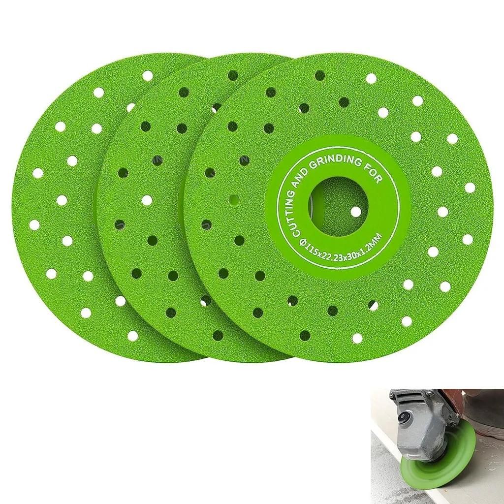 3pc 115 mm Diamanttrennscheibe,für Winkelschleifer,Fliesen Produktbild 