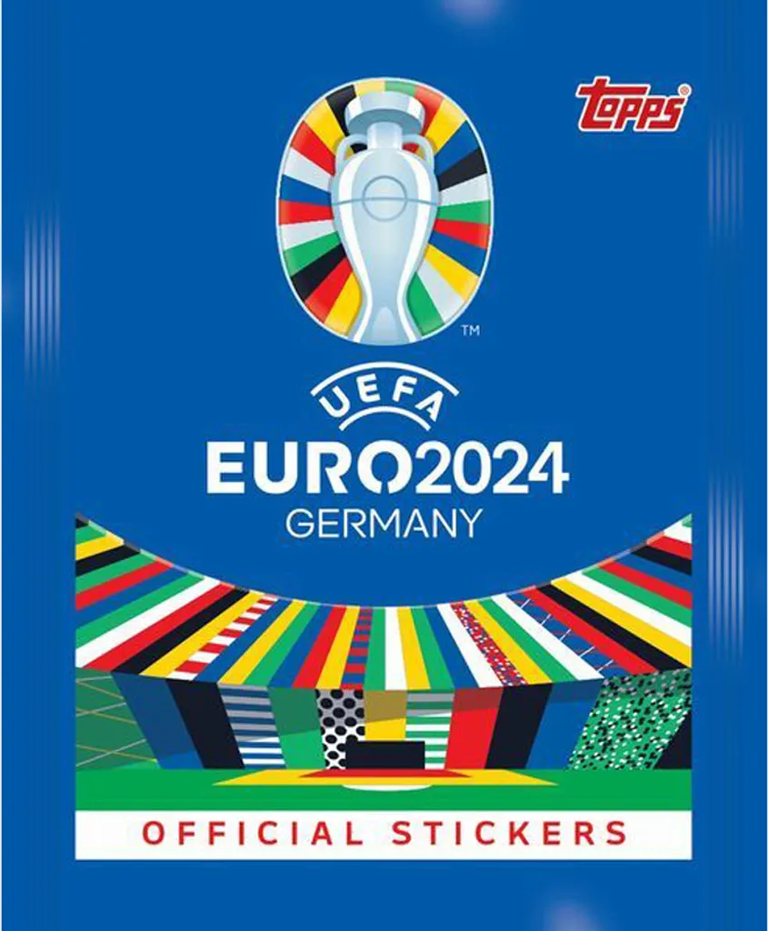 Boîte de Vignettes UEFA EURO 2024 - Présentoir Display de 50 Boosters