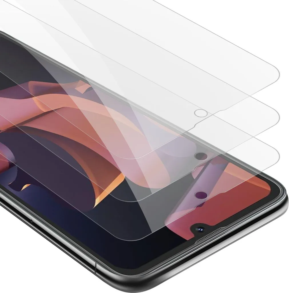 3 Pezzi Vetro Temperato Blackview A50 4G Cadorabo - Protezione 9H HD