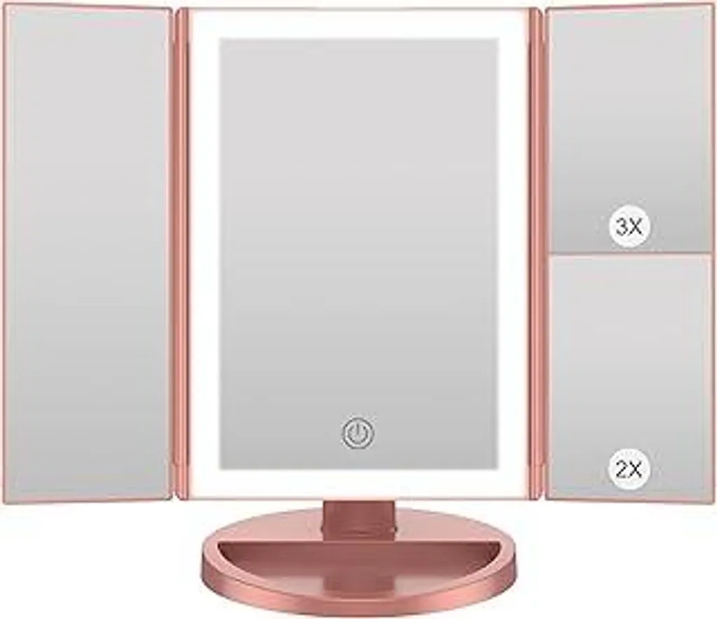 Specchio Trucco Oro Rosa WEILY: Recensione Vera e Caratteristiche