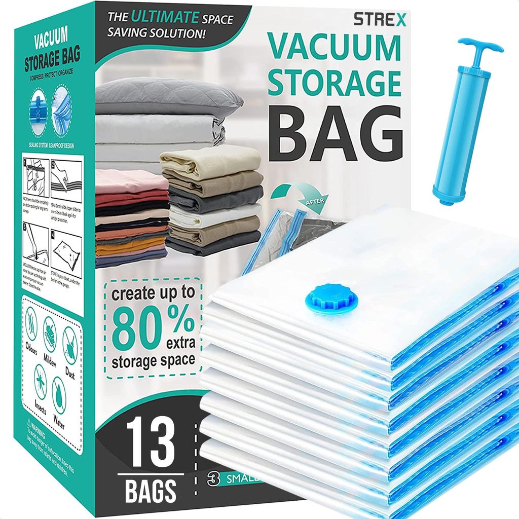 Sacs de rangement sous vide pour vêtements et couettes Image du produit 