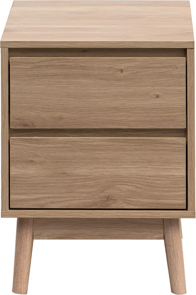 Table de chevet gain de place pour optimiser le rangement du lit